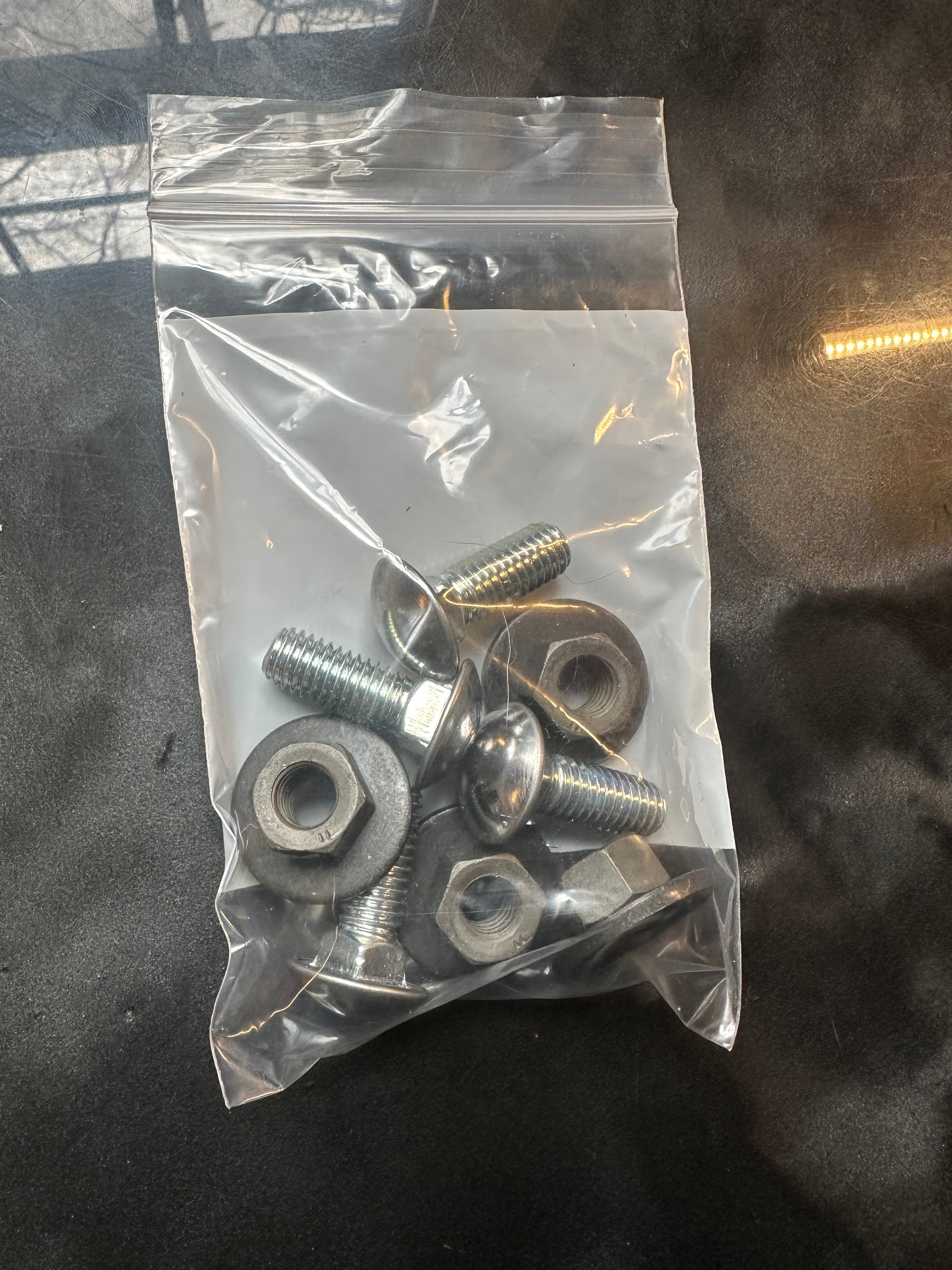 Pushbar hardware install kits